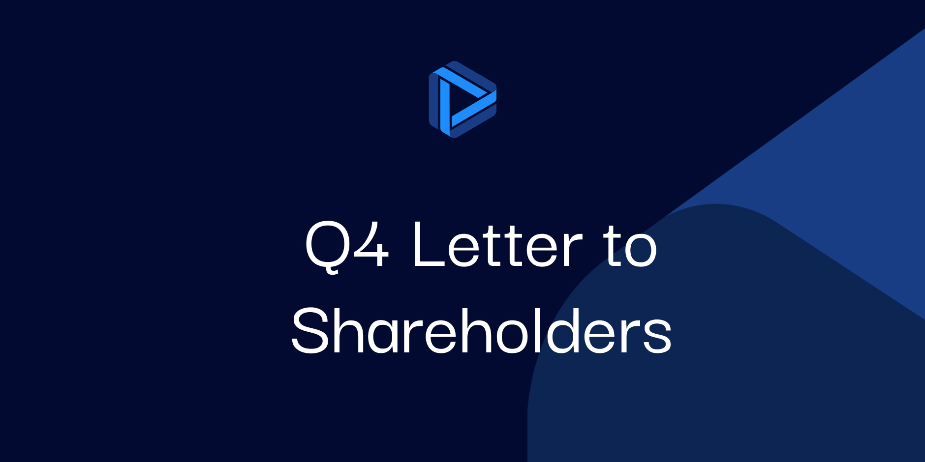 Letter to Shareholders Q4 2023