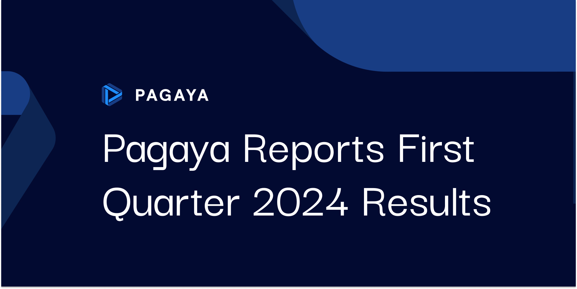 Pagaya Reports First Quarter 2024 Results