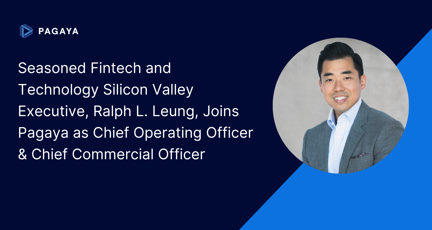 Seasoned Fintech and Technology Silicon Valley Executive, Ralph L. Leung, Joins Pagaya as Chief Operating Officer & Chief Commercial Officer